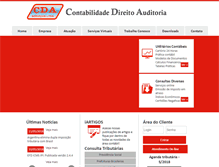 Tablet Screenshot of cdaservicos.srv.br